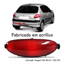 Lanterna Luz De Neblina Parachoque Peugeot 206 Passion 2003