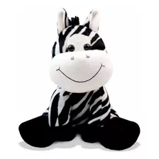 Zebra Zebrinha Filhote De Pelucia Incriveis 25cm