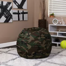 Flash Furniture Puf Pequeo De Camuflaje Para Nios Y Adolesce