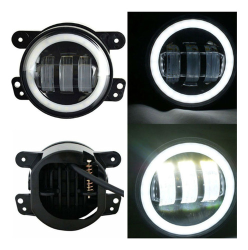 Luz Antiniebla Led Redonda De 4  Para Dodge Charger Foto 9