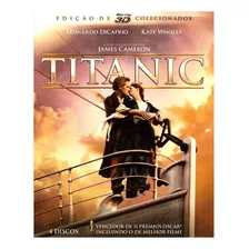 Titanic - Edição De Colecionador Com 4 Blu Rays (3d + 2d)