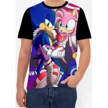 Camisa Camiseta Personalizada Amy Rose Sonic Envio Hoje 15