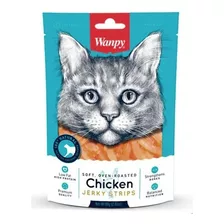 Wanpy Jerky Strips Para Gatos Sabor Soft Chicken