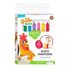 Crayones De Baño X 6 Unidades La Granja De Zenon El Pehuen