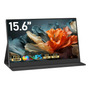 Monitor Portátil 15.6''com Usb C Dupla/hdmi Fhd 1080p 60hz Preto