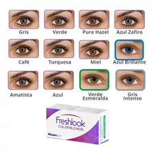 Colorblends Freshlook - Pupilentes + Solución Y Estuche