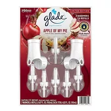 Glade Plugins 2 Calentadores + 6 Repuestos Navideños (apple 