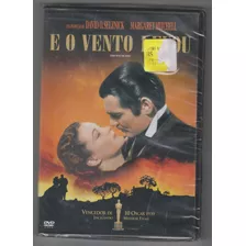 Dvd E O Vento Levou Dvd Original Lacrado Novo No Plástico