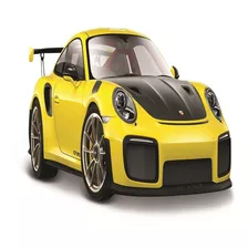 Miniatura Plus Porsche 911 Gt3 Rs 4.0 - Amarelo - 1:24