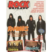 Rock Brigade 159 Ramones Megadeth Sodom Machine Head Kreator