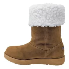 Bota Feminina Camurça/ Forrada Com Lã / Pele P/neve Inverno