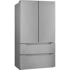 Refrigerador Smeg De 22 Pies French Door Modelo Fq55ufx