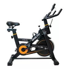 Bicicleta Fija Svelfik Spin Fit Para Spinning Color Negro Y Naranja