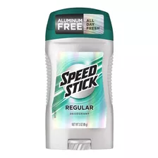 Desodorante Speed Stick Regular 24hrs. Sem Aluminio 85g