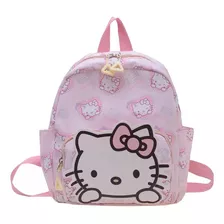 Mochila Importada Hello Kitty Carita Para Jovencitas