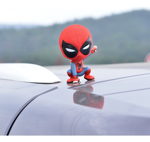 Adorno De Coche Modelo Spider-man De Marvel Avengers Foto 4