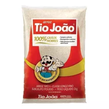 Arroz Branco Tipo 1 Pacote Com 2kg Tio João