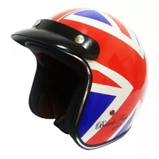 Casco Ghb 181 British Flag Azul Rojo Blanco