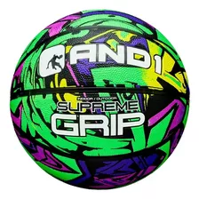 Balon Basketball And1 Supreme Grip Color Verde