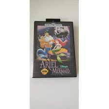 Fita De Vídeo Game Ariel The Little Mermaid Sega Genesis 