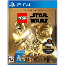 Lego Star Wars Force Awakens + Lego Finn Mídia Física