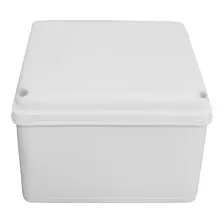 Caja De Paso Plástica 10x10 Blanca 1 Uds