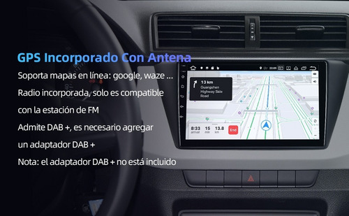 Radio De Coche Isudar De 1+32 Gb Para Skoda Fabia 2015-2019 Foto 4