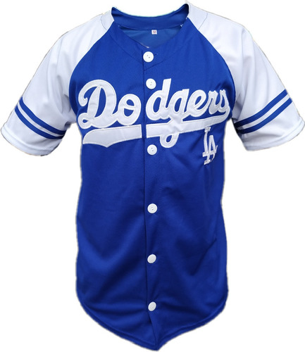 Jersey Casaca Beisbol Dodgers Bordada