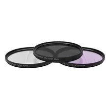 Xit Xt82flk82 - Juego De Filtros De Lente De Camara De 3 Pie