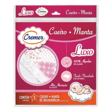 Kit Com 2 Cueiro Manta Flanelado Cremer Luxo
