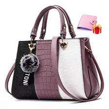 Bolso Tote Para Mujer Bandolera Elegante Mano Dama Oblicuo