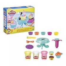 Massa De Modelar Kitchen Creations Cupcakes 5 Cores Play-doh Cor Colorido