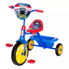 Triciclo Promeyco Policía Para Niños 2 A 5 Años Color Azul 