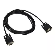Cable De Extensión C2g 52031 Db9 M/f Serial Rs232, Negro (10