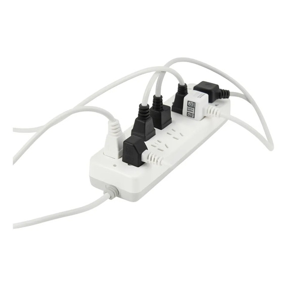 Tomada De Trilho Móvel 40cm 3 Plugues 32a Branco