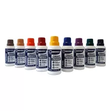 Kit 02 Corantes Tinta Latex E Esmalte Base Agua - 50ml Cada 