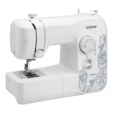 Máquina De Coser Casera Brother Lx3817 Portable Blanca 110v