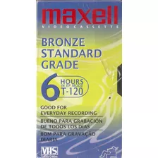 Fita Vhs ( Fitas Cassete) - Maxell Bronze Standard