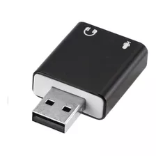 Adaptador Tarjeta De Audio Usb Hifi Magic Voice 7.1