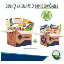 Cesta Combo Economica 25 Itens Qualycestas Envio Imediato!