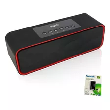 Altavoz Estéreo Bluetooth Portátil Con 2 Controladores Ac.