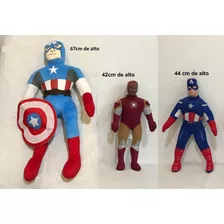Peluches Superhéroes Marvel Vengadores, Colección, Muñecos.