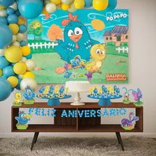 Kit Festa Fácil Galinha Pintadinha Decoração De Aniversário