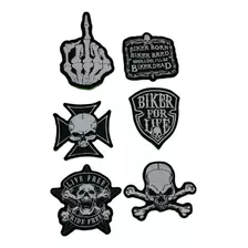 Parches Bordados Logos Bikers Live To Ride