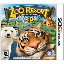 Jogo Nintendo 3ds Zoo Resort Over 100 Animals- Novo. Lacrado