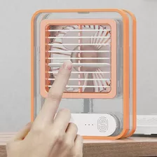 Mini Ventilador Portatil Mesa Umidificador Ar 