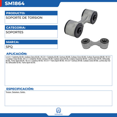 Soporte De Motor Oldsmobile Cutlass Ciera 1994-1995 V6 3.1 Foto 2