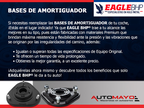 1-base Amortiguador Del Izq/der Eagle Acura Vigor 92-94 Foto 5
