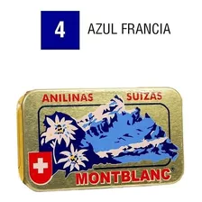 Anilinas Montblanc® Cajita Dorada Color 4. Azul Francia