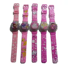 Reloj 3d De Niños Y Niñas Con Luces Multicolor